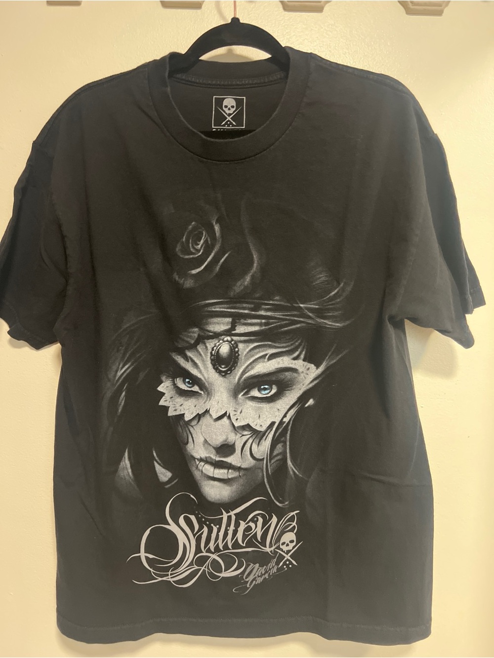 Sullen Art Collective David Garcia Tattoo Graphic T-Shirt Large